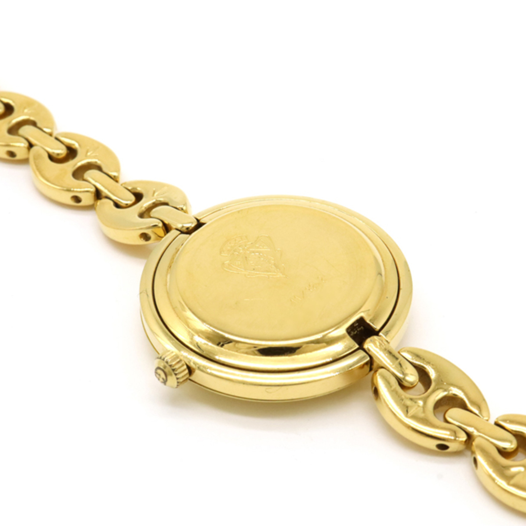 GUCCI - GUCCI グッチ チェンジベゼル ホワイト文字盤 GP ゴールド