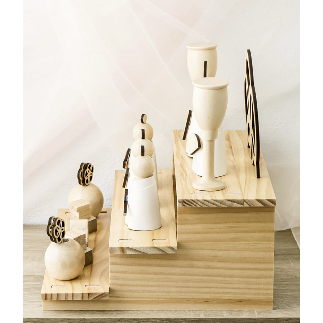 スリコ　スリーズ　5段　ひな人形　2023 レア　新品未使用　ひな人形 新品♡即日発送 3coins 雛人形 2023 スリーコインズ スリコ 完売商品