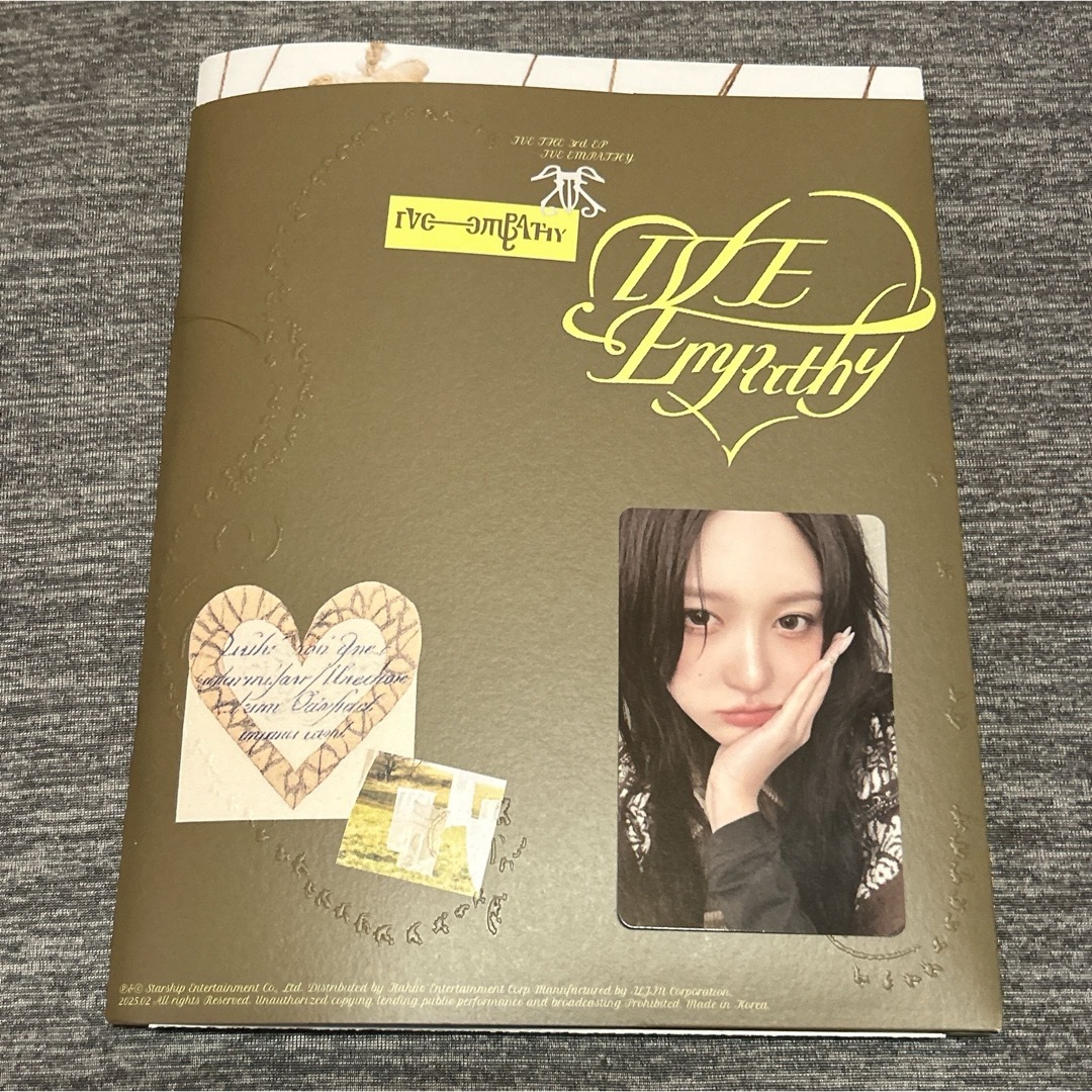 IVE - ive アイブ empathy アルバム ME ver 新品 トレカ ガウルの通販