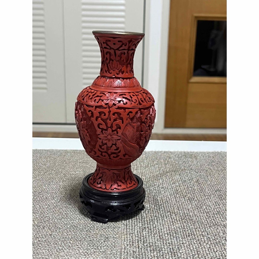 輪島塗 浜木松峰 朱塗銀タガ 手桶水指 堀内宗完(兼中斎)極め箱