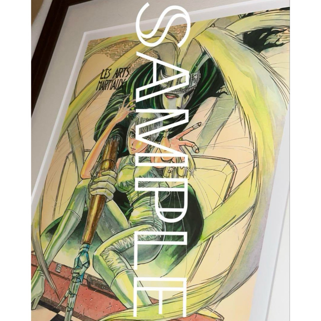 からくりサーカス 直筆サイン入り複製原画 限定100枚 しろがね 藤田和日郎