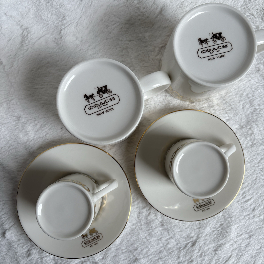 COACH - COACH カップ・ソーサー＆マグカップ ペアセットの通販 by