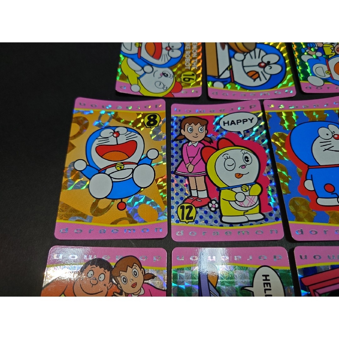 ドラえもん バンプレカード 11枚 /バンプレスト 1998年製 プリズム キラ