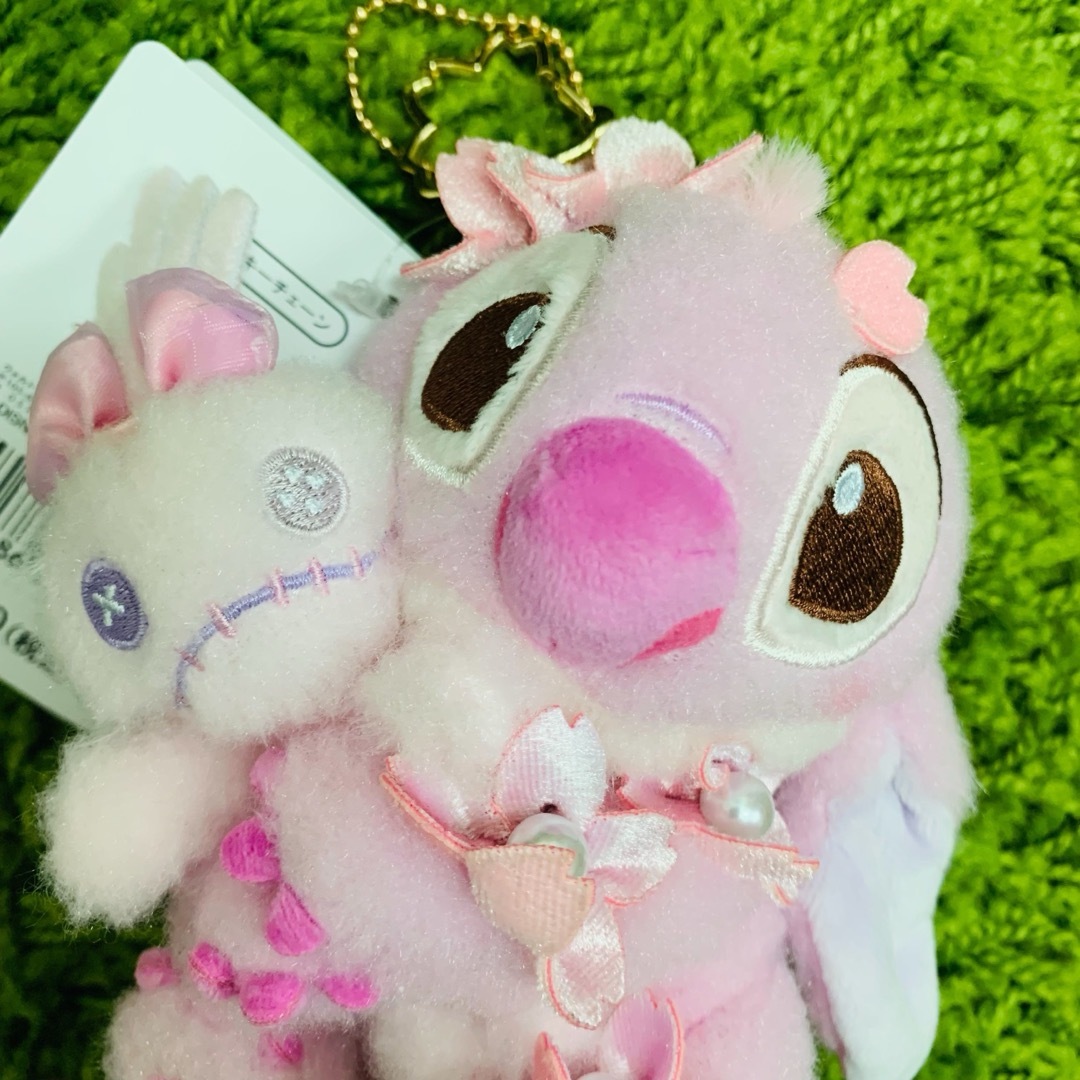 Disney - スティッチ スクランプ ぬいぐるみキーチェーン2025 サクラ