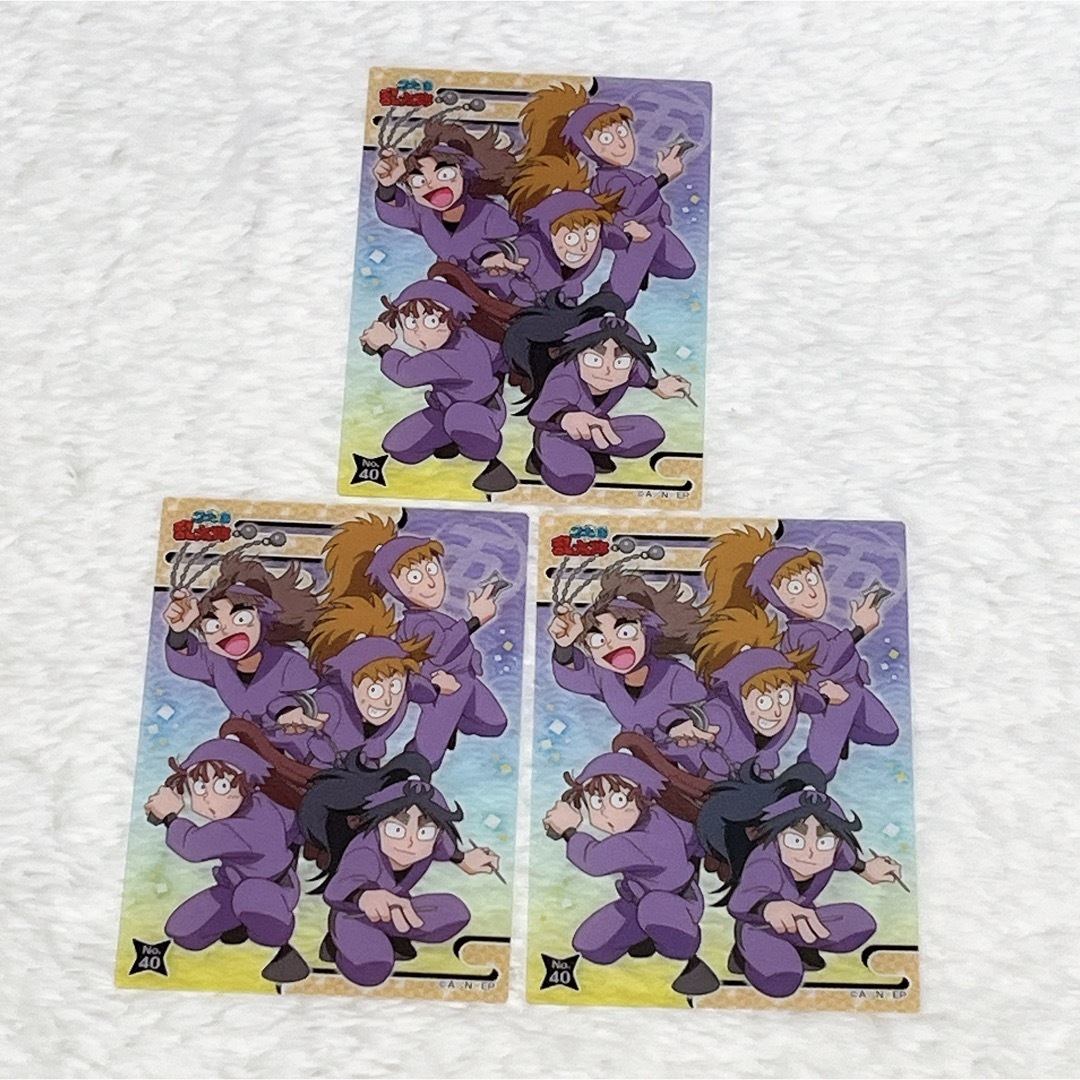 忍たま乱太郎 クリアカードコレクション 5年生集合 3枚セットの通販 by