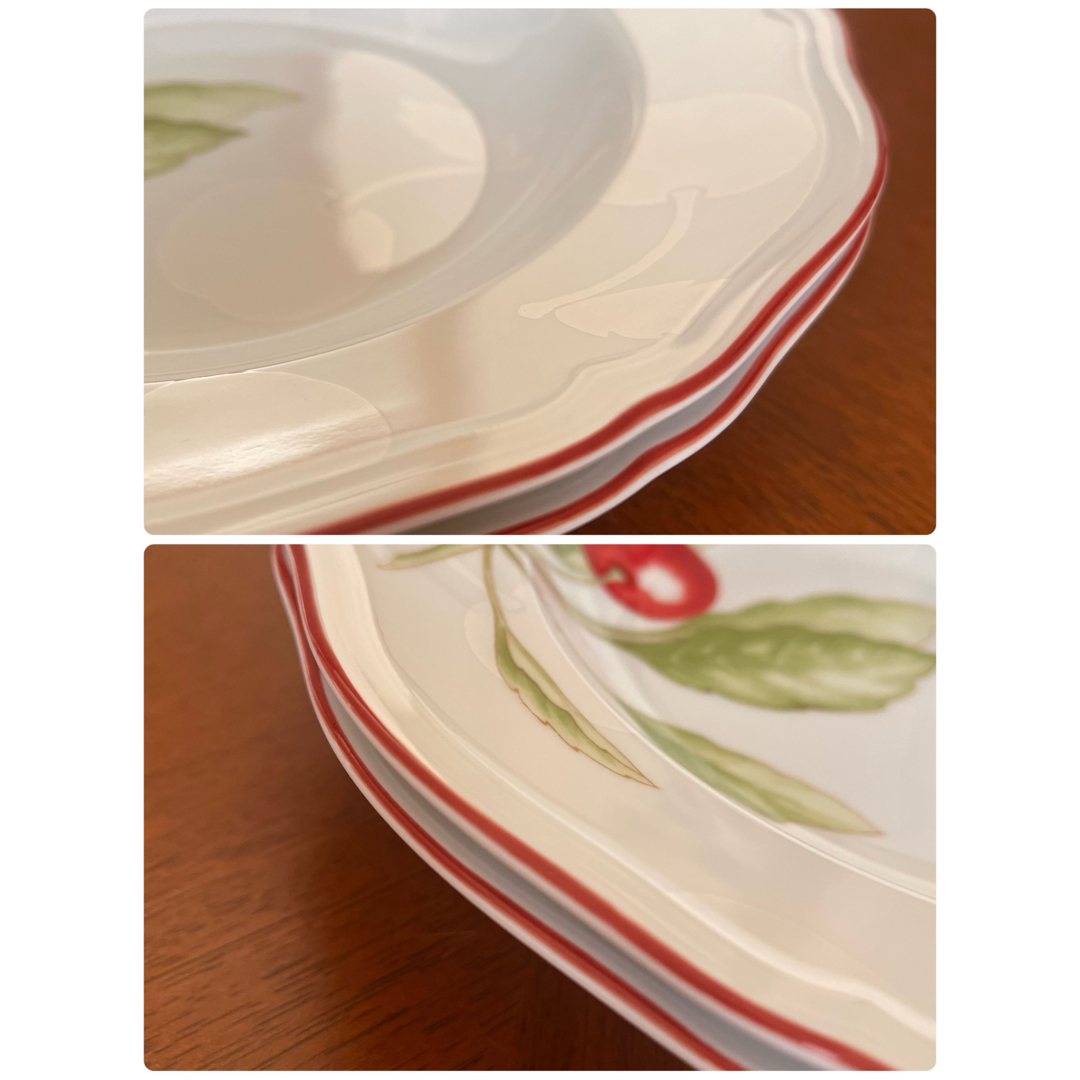 Richard Ginori - リチャードジノリ☆アンティコチェリー☆深皿 2枚の