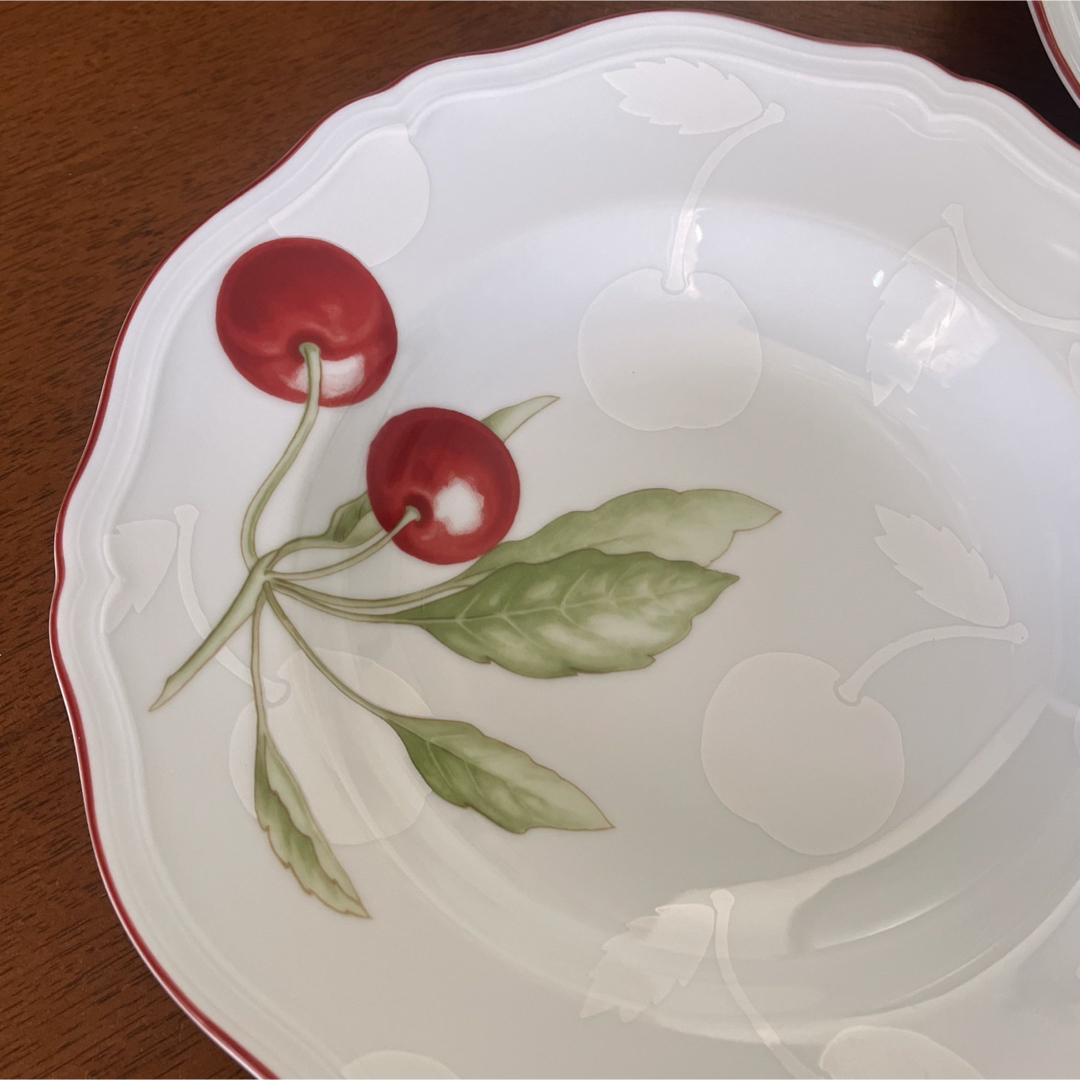 Richard Ginori - リチャードジノリ☆アンティコチェリー☆深皿 2枚の