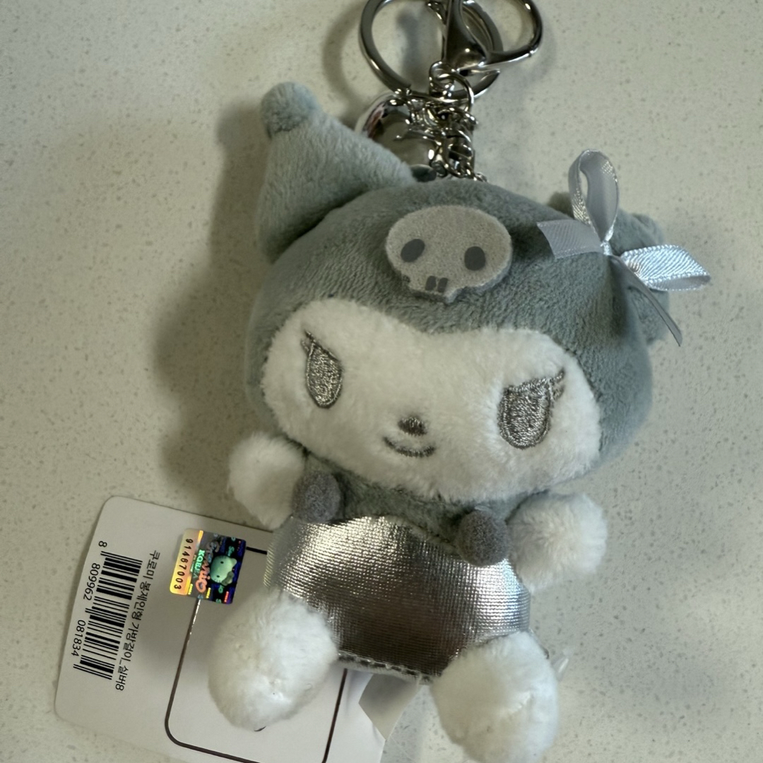 サンリオ - 【韓国限定】 クロミ シルバー マスコット キーリング