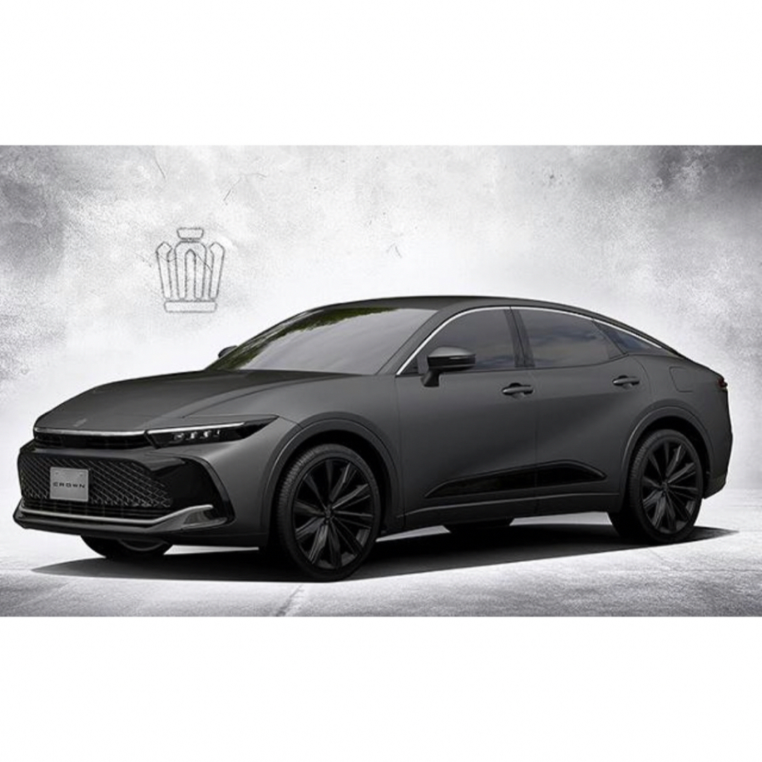 限定クラウンクロスオーバー RS 1/30ミニカー 限定マットメタルカラー