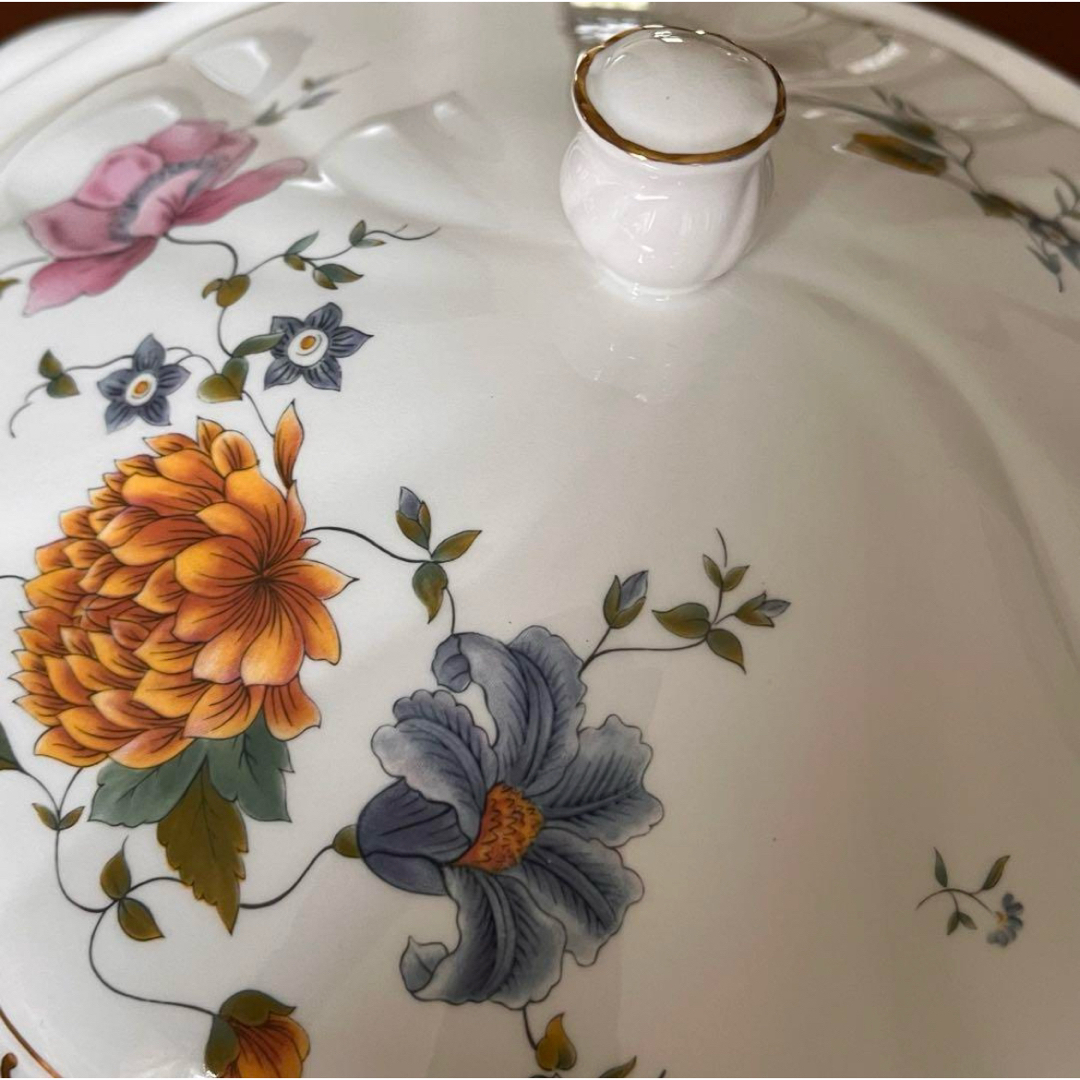 WEDGWOOD - 【黒壺美品】ウェッジウッド☆ローズミード☆カバード