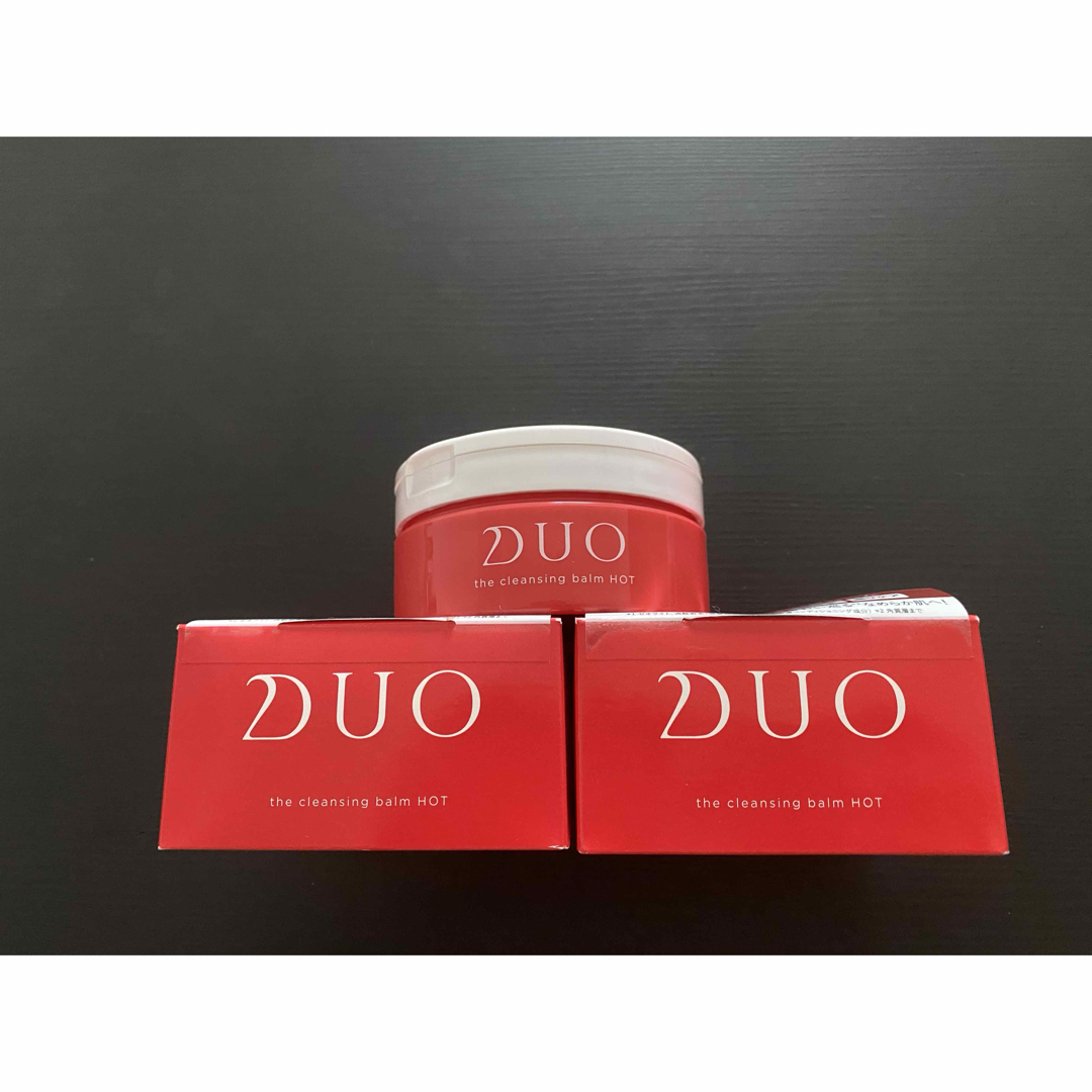 DUO - DUO(デュオ) ザ クレンジングバーム ホットa(90g) 3個 新品未
