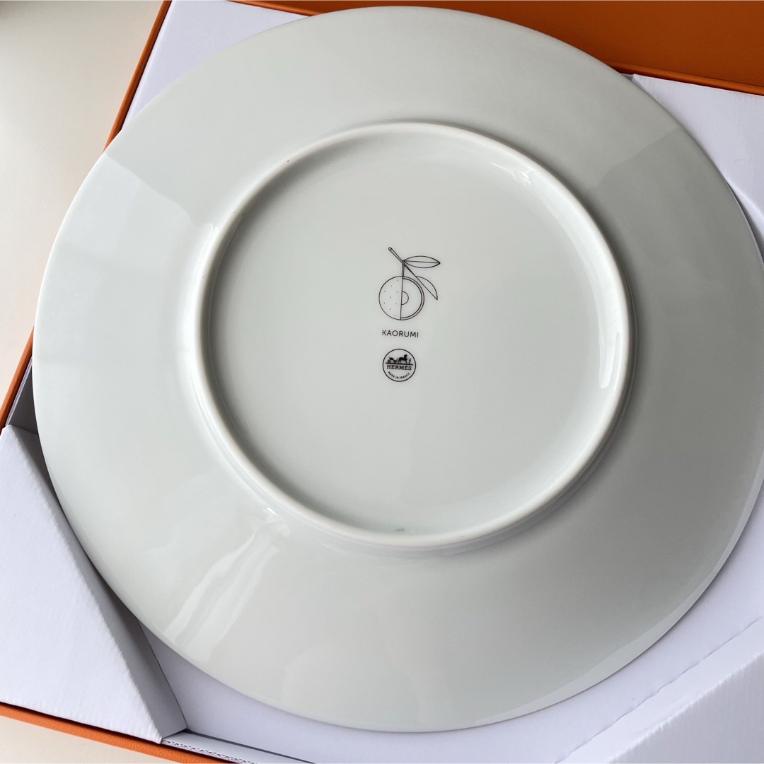 HERMES - 新品未使用 エルメス デザートプレート カオルミ イチジクの