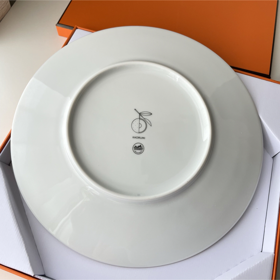 HERMES - 新品未使用 エルメス デザートプレート カオルミ カシスの