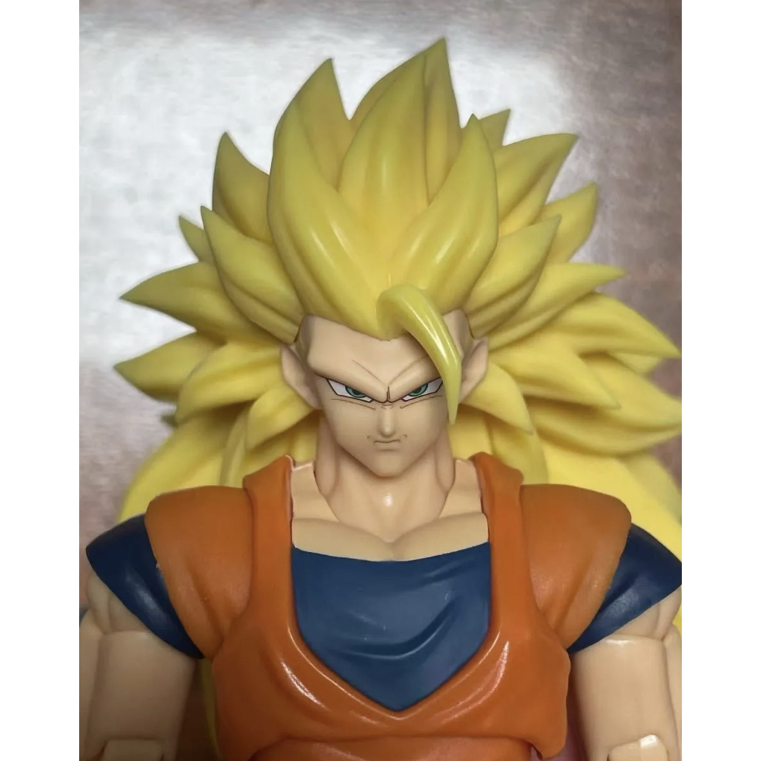 激レア S.H.Figuarts用 スーパーサイヤ人3孫悟空カスタムヘッドの通販