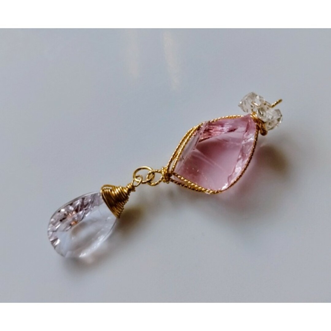 Kgf14 希少 アンダラクリスタル ルミネッセントピンク ピンクアメジスト