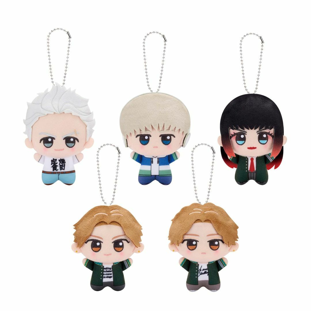 BANPRESTO - WIND BREAKER ちびぐるみ vol.4 全5種 榊 梶 梅宮 椿野の