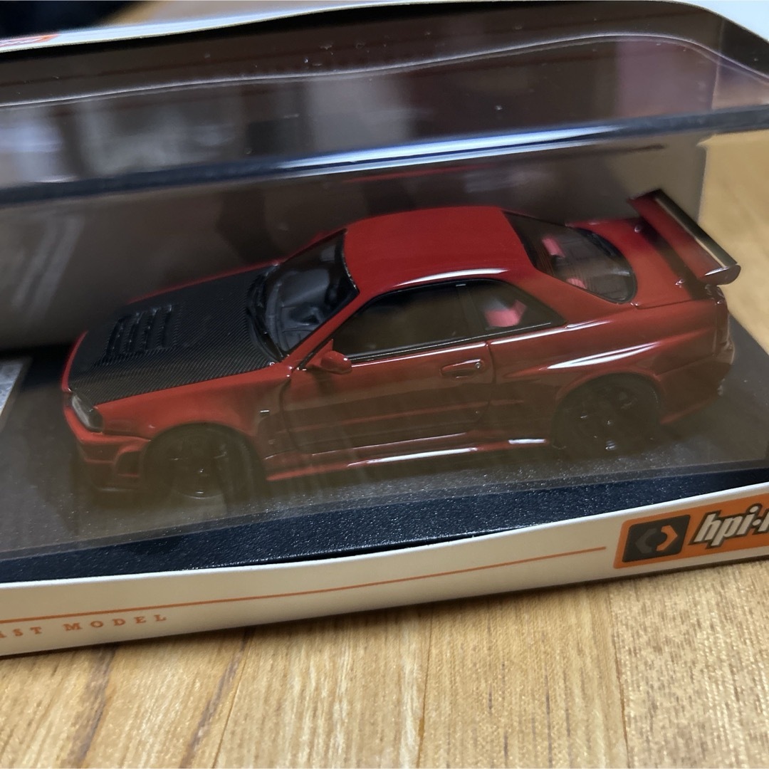 HPI 1/43 ニスモ R34 GT-R Z-tune レッドオフィシャル限定の通販 by
