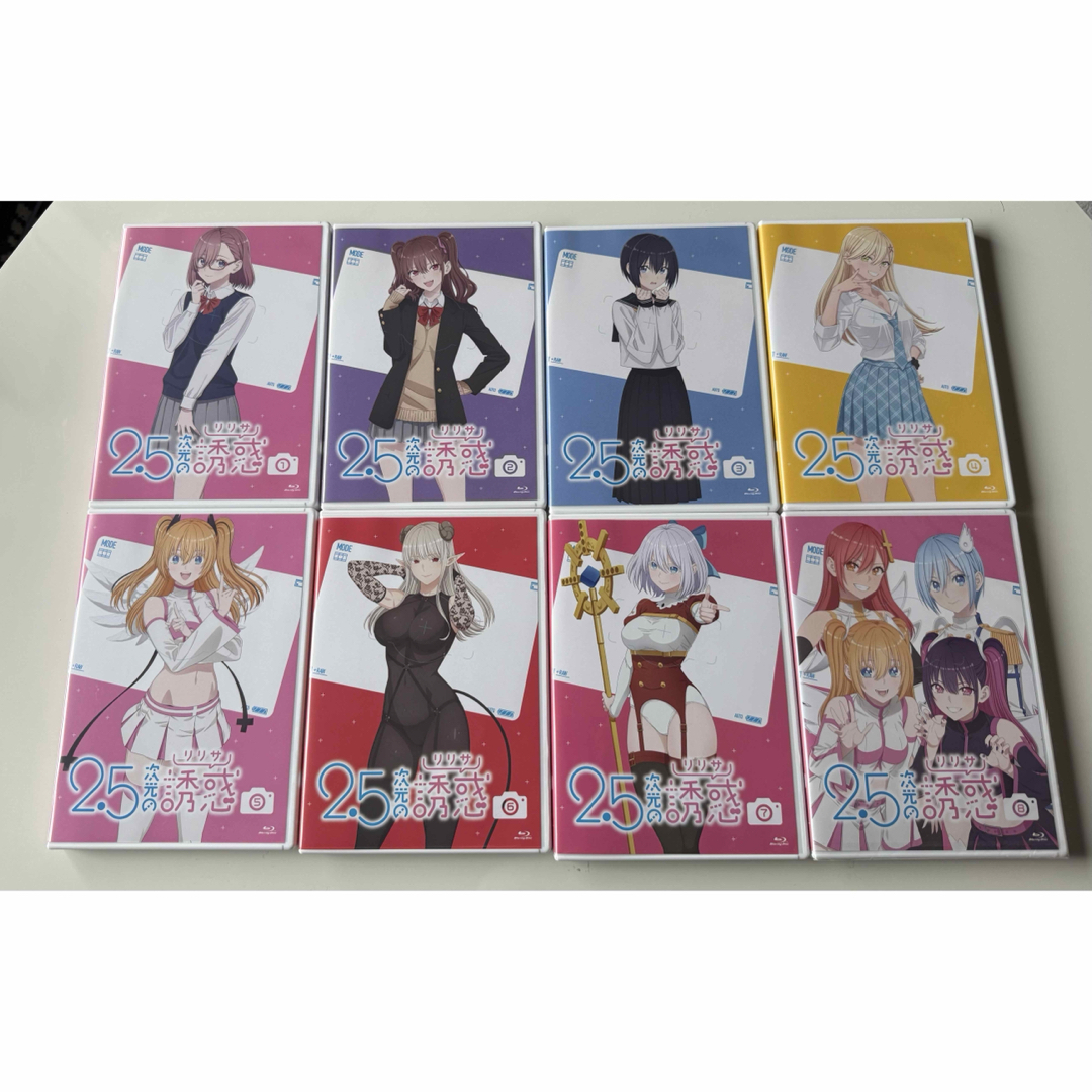 2.5次元の誘惑 Blu-ray 全巻セット アニメイト特典 収納ボックス 2.5