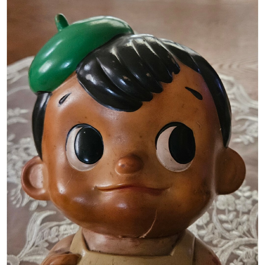 レア 非売品 紀陽銀行 レトロ 特大 貯金箱 キヨー坊や ソフビの通販 by