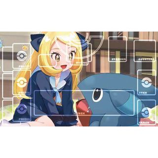 ポケモン - ポケモンカードゲーム ラバープレイマット シロナ 幼少期の