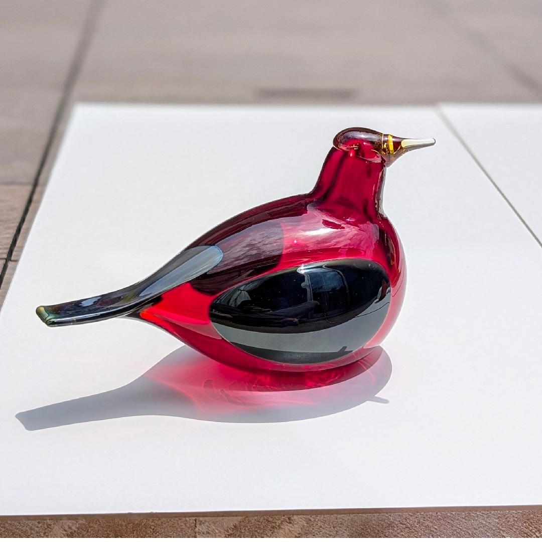 イッタラ バード iittala bird Scarlet Tanager