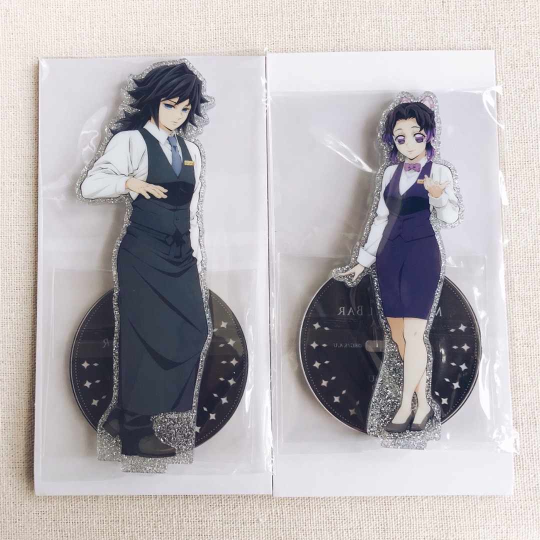 鬼滅の刃 - 【新品】鬼滅の刃 冨岡義勇 胡蝶しのぶ モクテルバー 両面