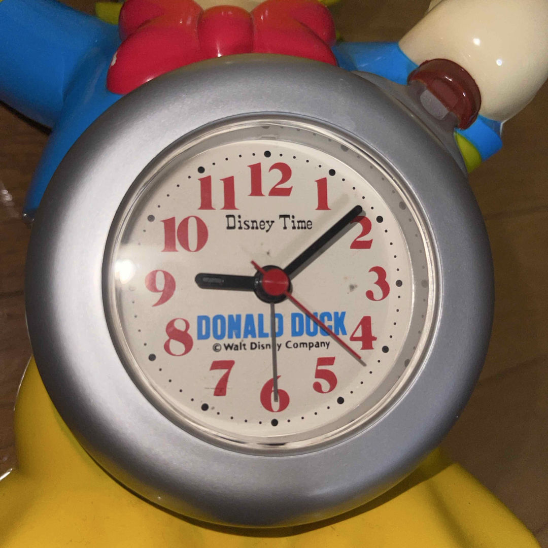 Disney - 【昭和レトロ】ドナルドダック おしゃべり 目覚まし時計