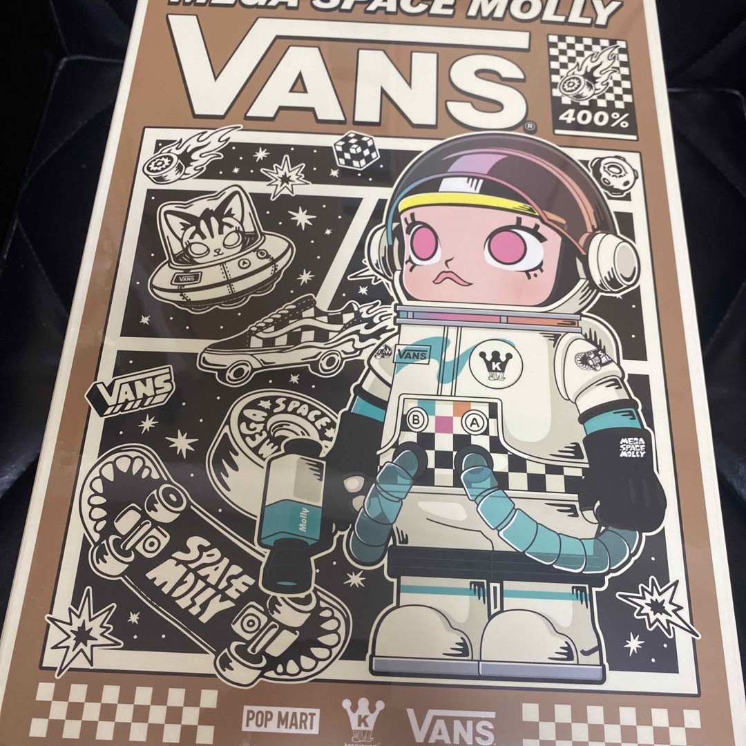POPMART MEGA SPACE MOLLY 400% VANSの通販 by shop｜ラクマ