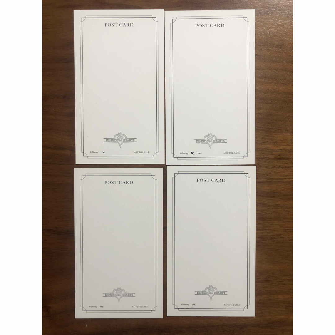SQUARE ENIX - 【新品】キングダムハーツ ロフト ポストカード ×4枚