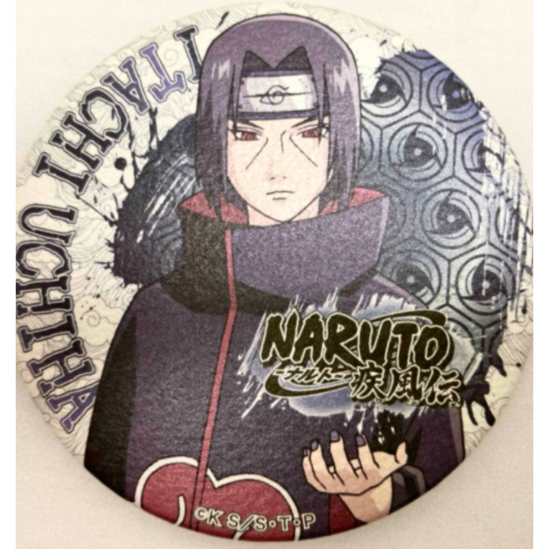イタチ真伝 NARUTO ナルト うちはイタチ イタチ真伝 缶バッジ J-World