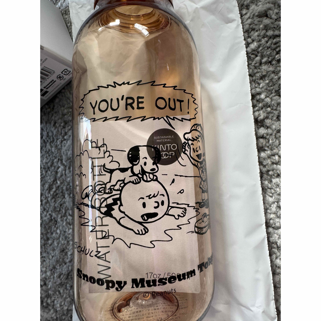 SNOOPY - スヌーピーミュージアム KINTO ウォーターボトル 500 300