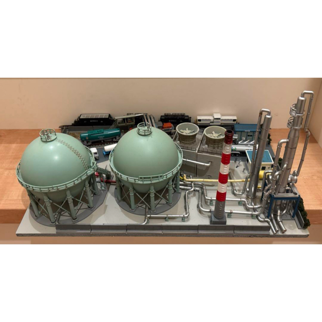 Tommy Tech - 鉄道模型 Nゲージ ジオコレ コンビナート工場 ジオラマの