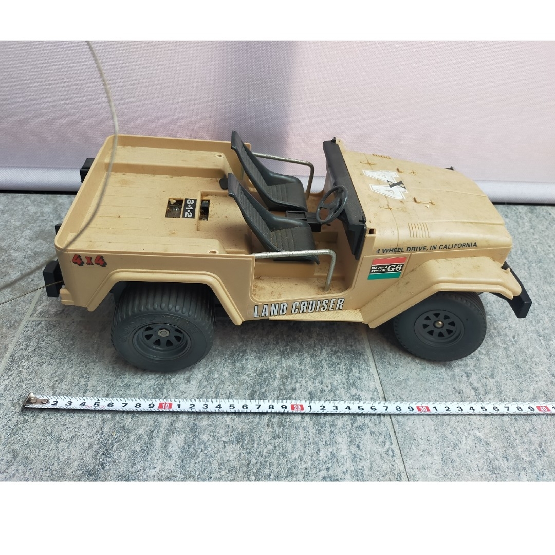 NIKKO - 【ジャンク】ニッコー ラジコン TOYOTA ランドクルーザー 昭和