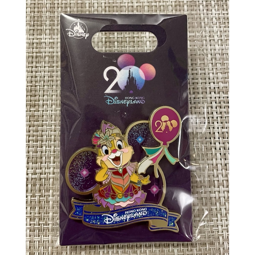 Disney - 香港ディズニー♡20周年限定デザイン ピンズ クラリスの通販
