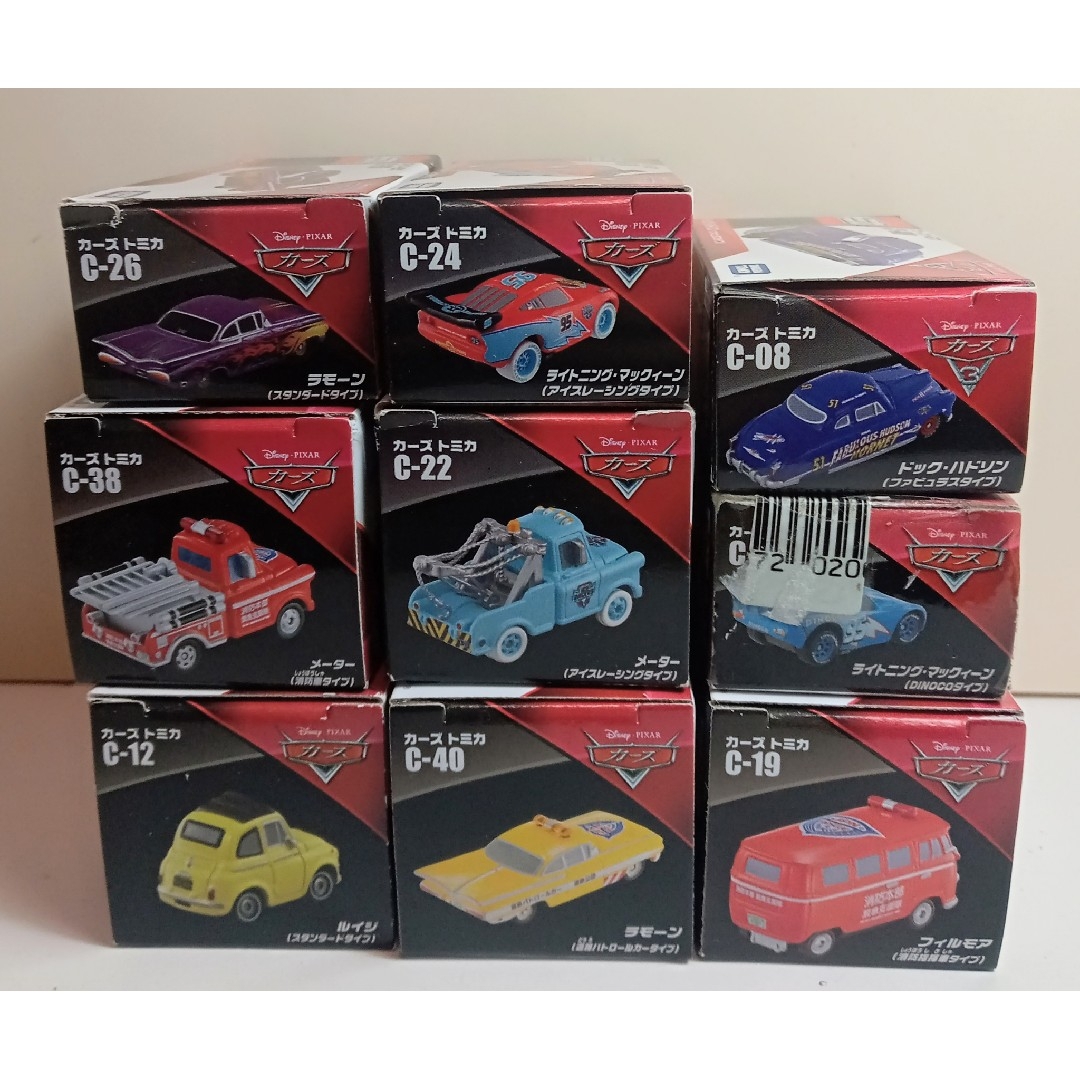 カーズ・トミカシリーズ - トミカディズニーカーズ9台新品の通販 by 菊