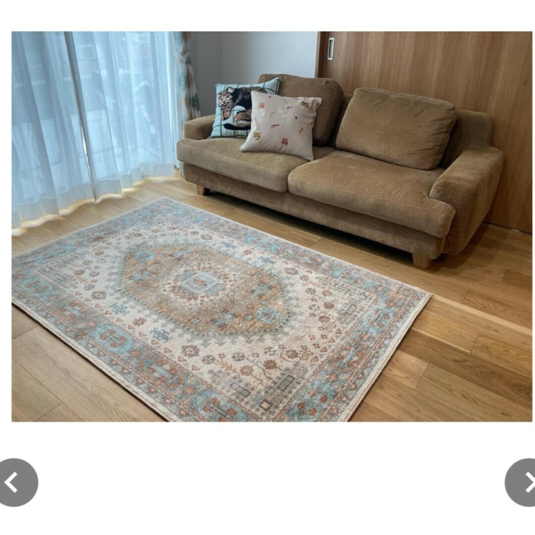 専用 unico ウニコ ASENA アセナ ラグ 140x200 ネイビー unico/ウニコ