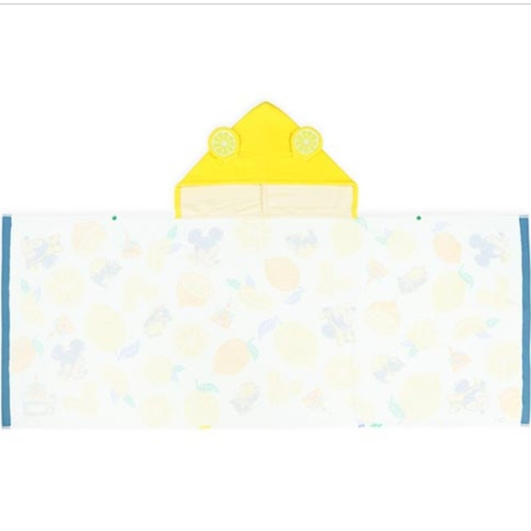 Disney - ディズニーランド フード付きタオル イエロー レモン