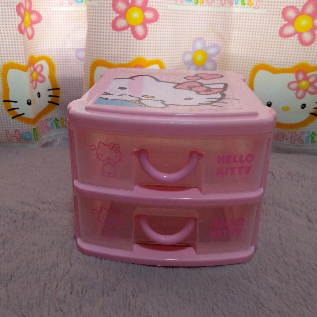 ハローキティ - サンリオ ハローキティ 引き出し ミニチェスト 収納