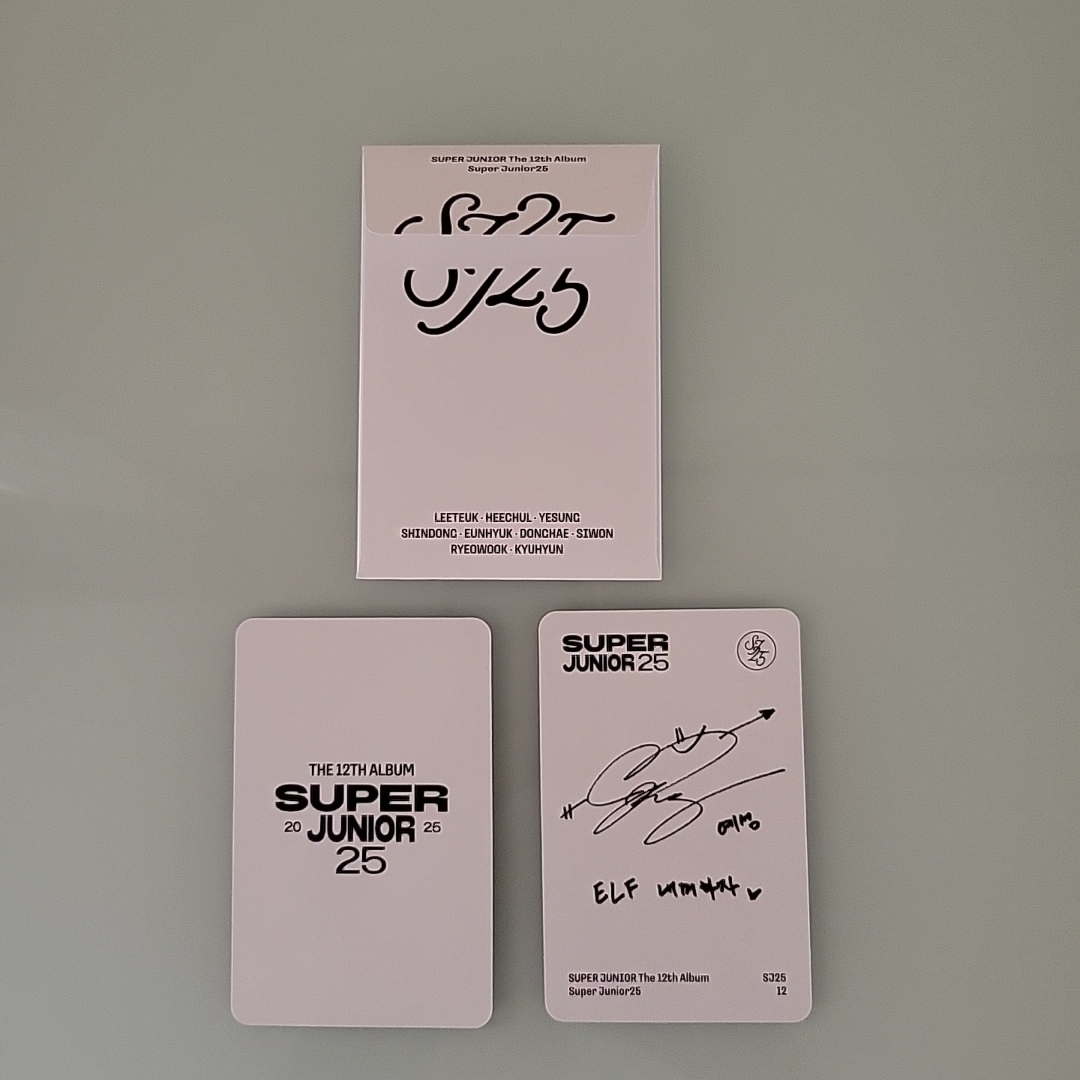 SUPER JUNIOR - SUPER JUNIOR 25 (25Ver.)イェソン トレカの通販 by