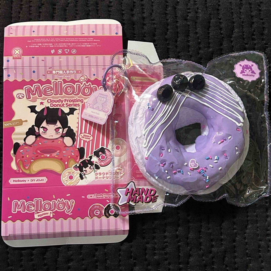 Mellojoy スクイーズ クラウドフロストドーナツ ブルーベリー