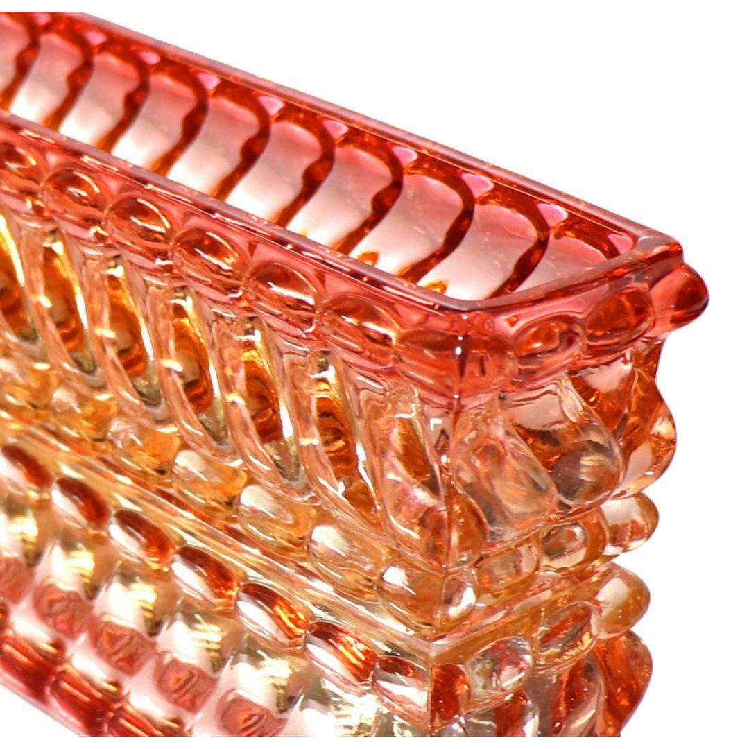 Baccarat - オールド・バカラ 1880年頃 稀少 バンブー ローズ 大型