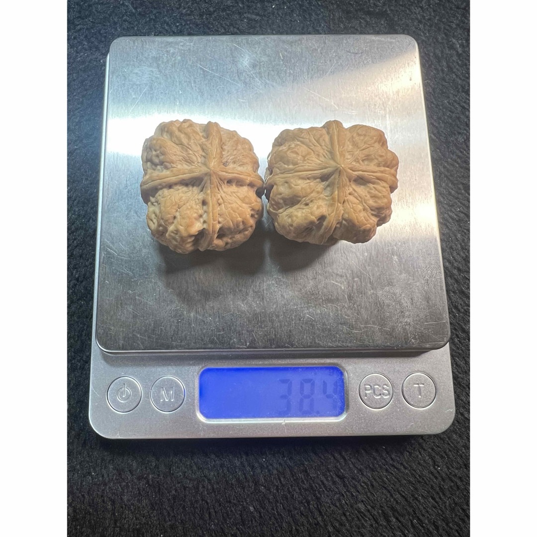 遊ぶ胡桃文玩核桃クルミX型核桃セット313532/38.4g/JST25089の通販 by