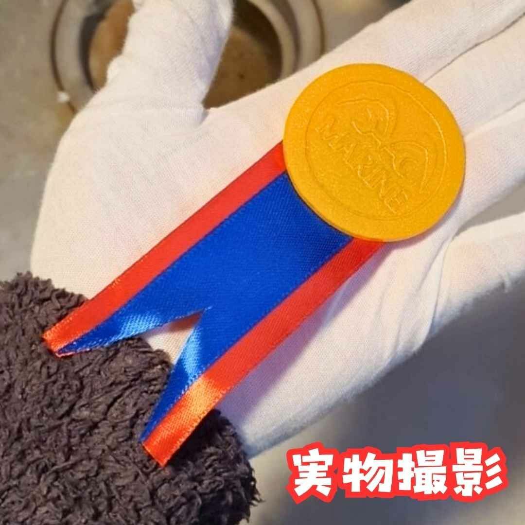 コビー バッジ コスプレ onepiece 海軍 勲章 国内13cm【残3】の通販 by