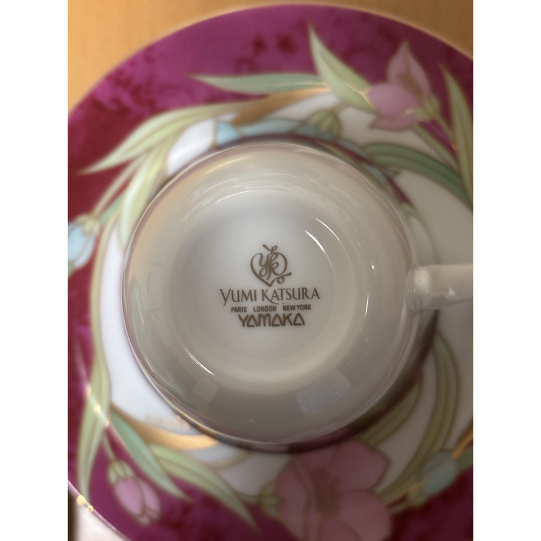 桂由美 - ユミカツラ ティーカップ&ソーサー 2客セットの通販 by