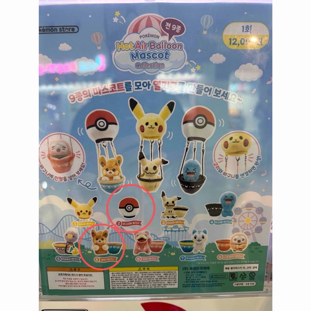 ポケモン - 韓国 ロッテワールド限定 ポケモン バルーンマスコット