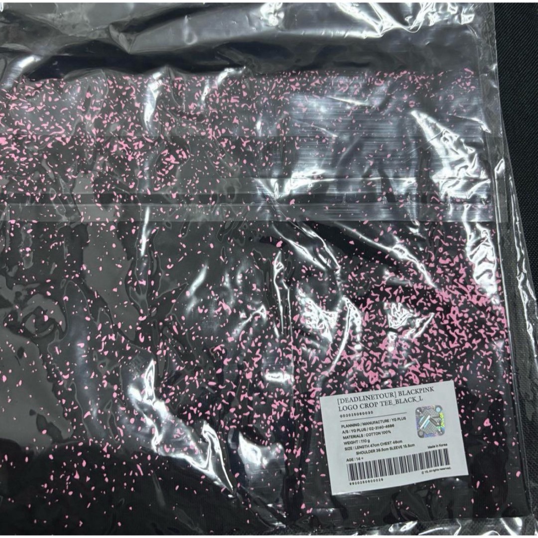BLACKPINK - BLACKPINK DEADLINE Tシャツ CROP TEE L ソウルコンの通販