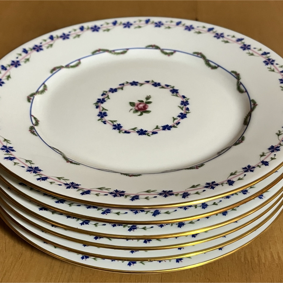 北海道から発送】希少品 レイノー・リモージュ☆ブルーエ矢車菊