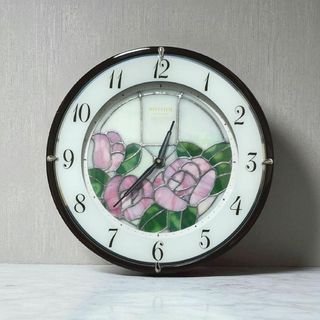 RHYTHM - 【未使用品】リズム時計 ハイグレード置時計 RHG-R03 象嵌