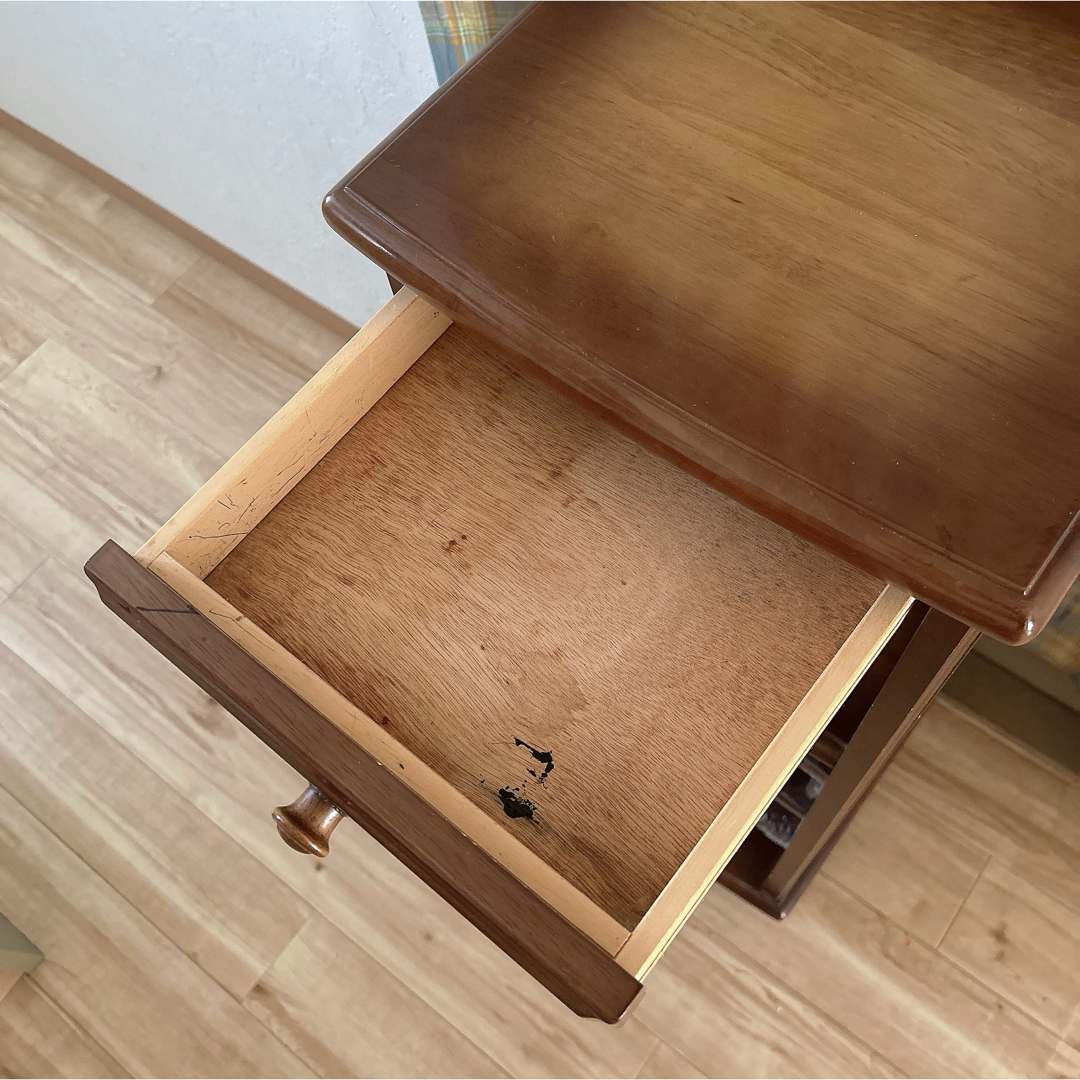 カリモク家具 - 【antique*】電話台 サイドボード 棚 キャビネット