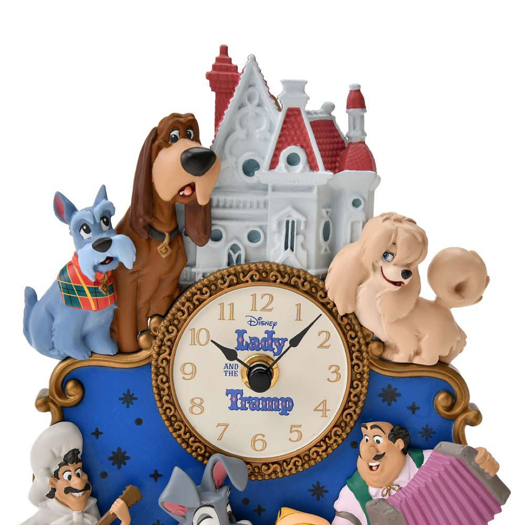 Disney - わんわん物語 時計 ライトアップ LADY AND THE TRAMP 70THの